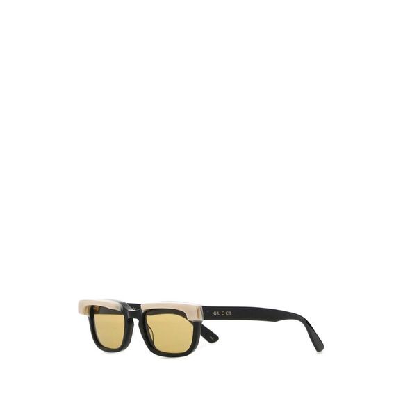 Gucci Men Black Acetate Sunglasses